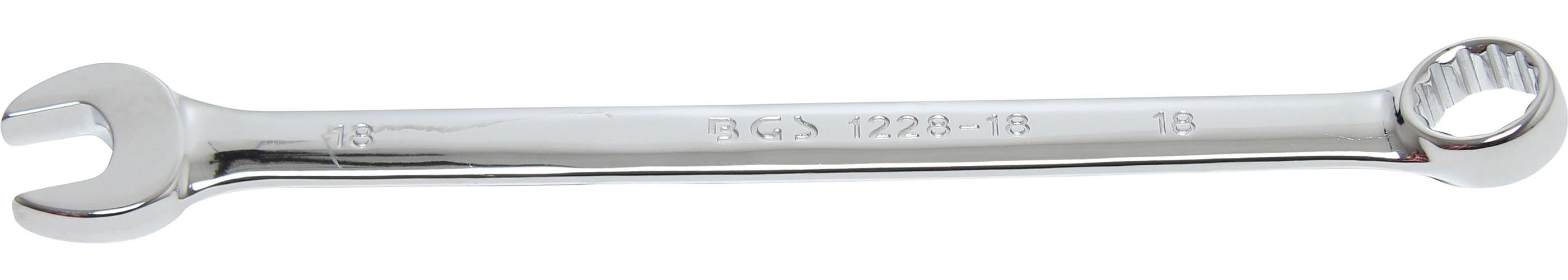 Bgs 1228 – 18 chiavi a cricchetto, Extra lungo, 18 mm