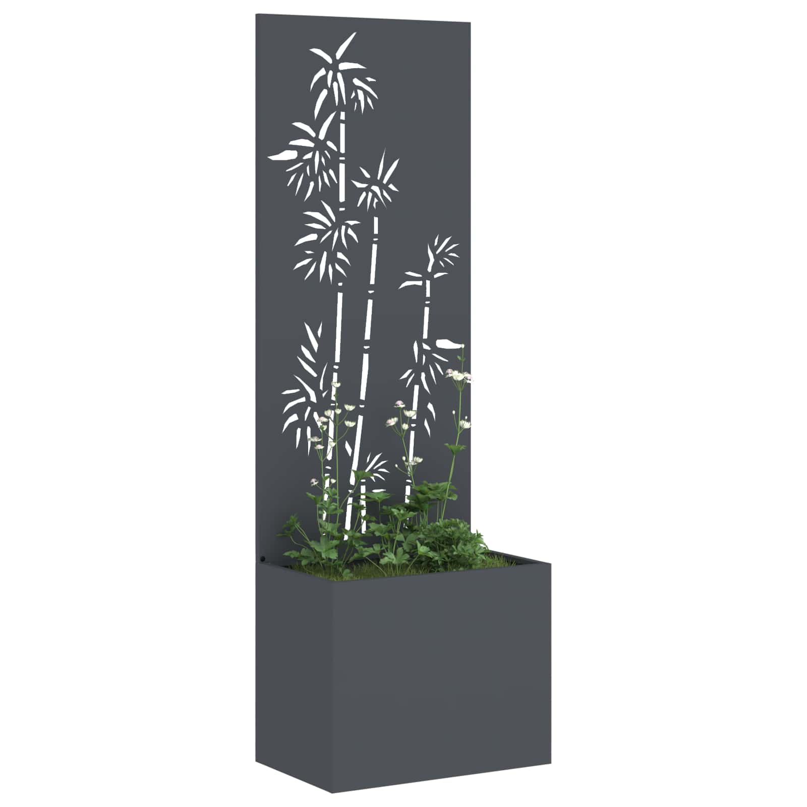 Écran de confidentialité de jardin Anthracite 50 x 32 x 150 cm vidaXL - 2