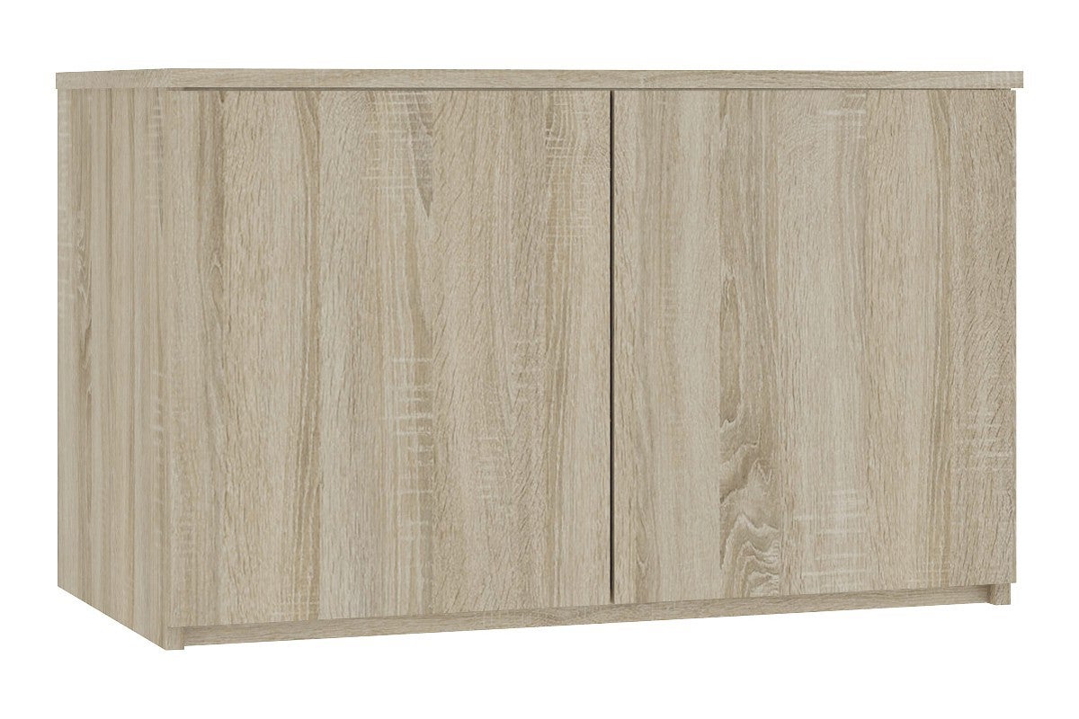 Nadstawka na szafę AKORD S90 Dąb Sonoma 90 cm 2 drzwi kolor Dąb Sonoma mat 2 półki 90x51x55 cm