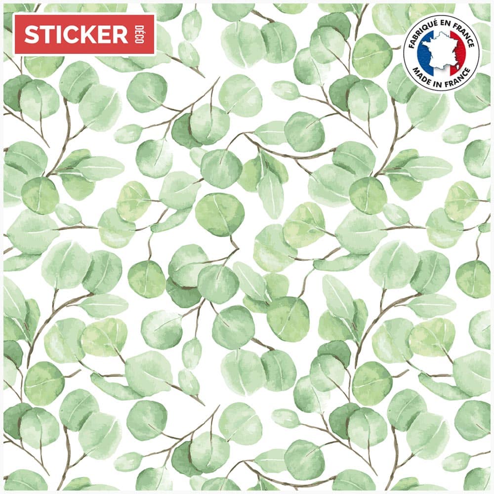 Paraschizzi Cucina Adesivo Eucalipto - 100 x 60 cm - 2