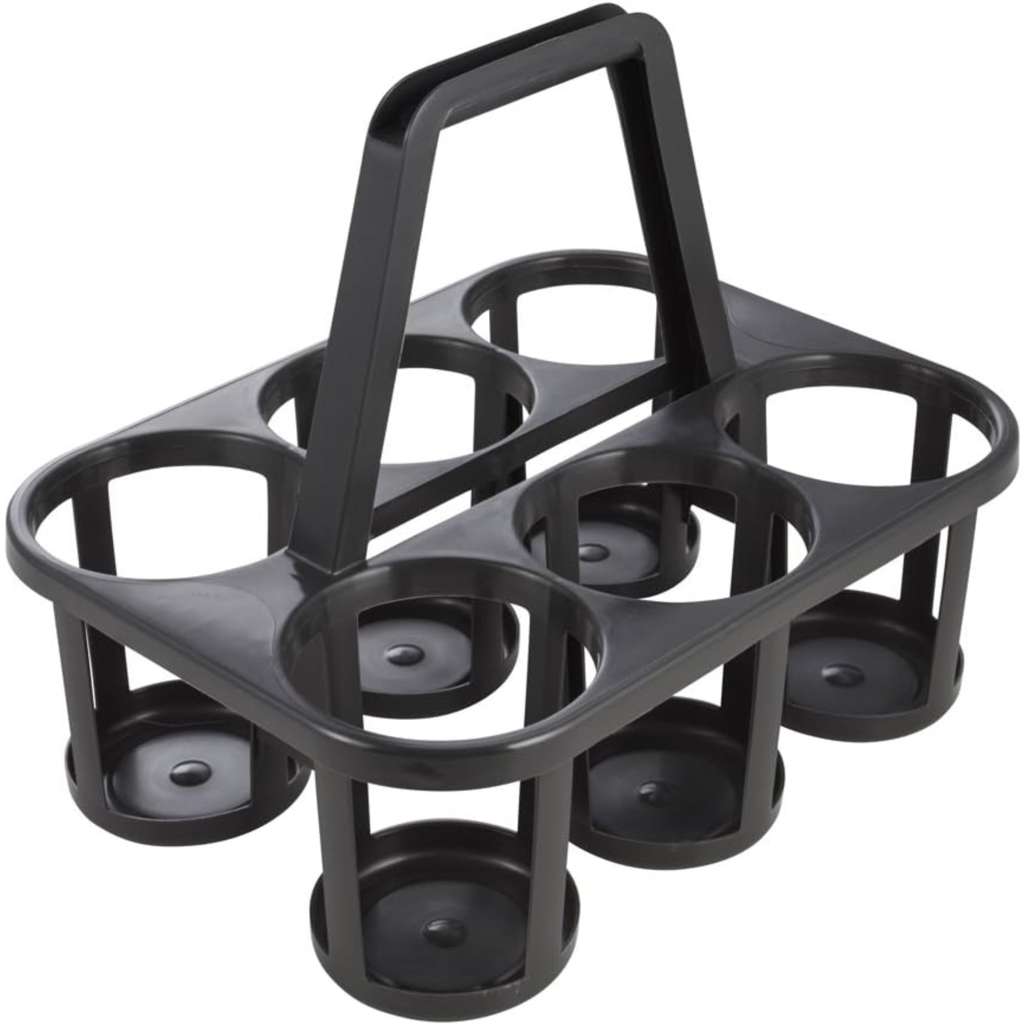 Lot De 4 Clips Porte-bouteille En Silicone - Attaches Flexibles Pour Sac à Dos, Ceinture, Course, Randonnée, Noir