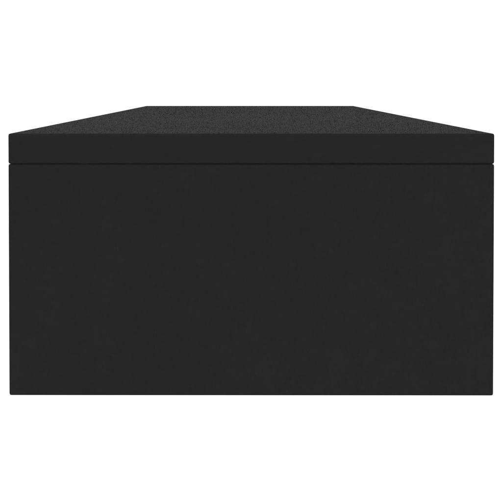 Support De Moniteur En Bois - 100x24x13 Cm - Rehausseur D'écran Avec étagère - Pour Bureau, TV, Imprimante