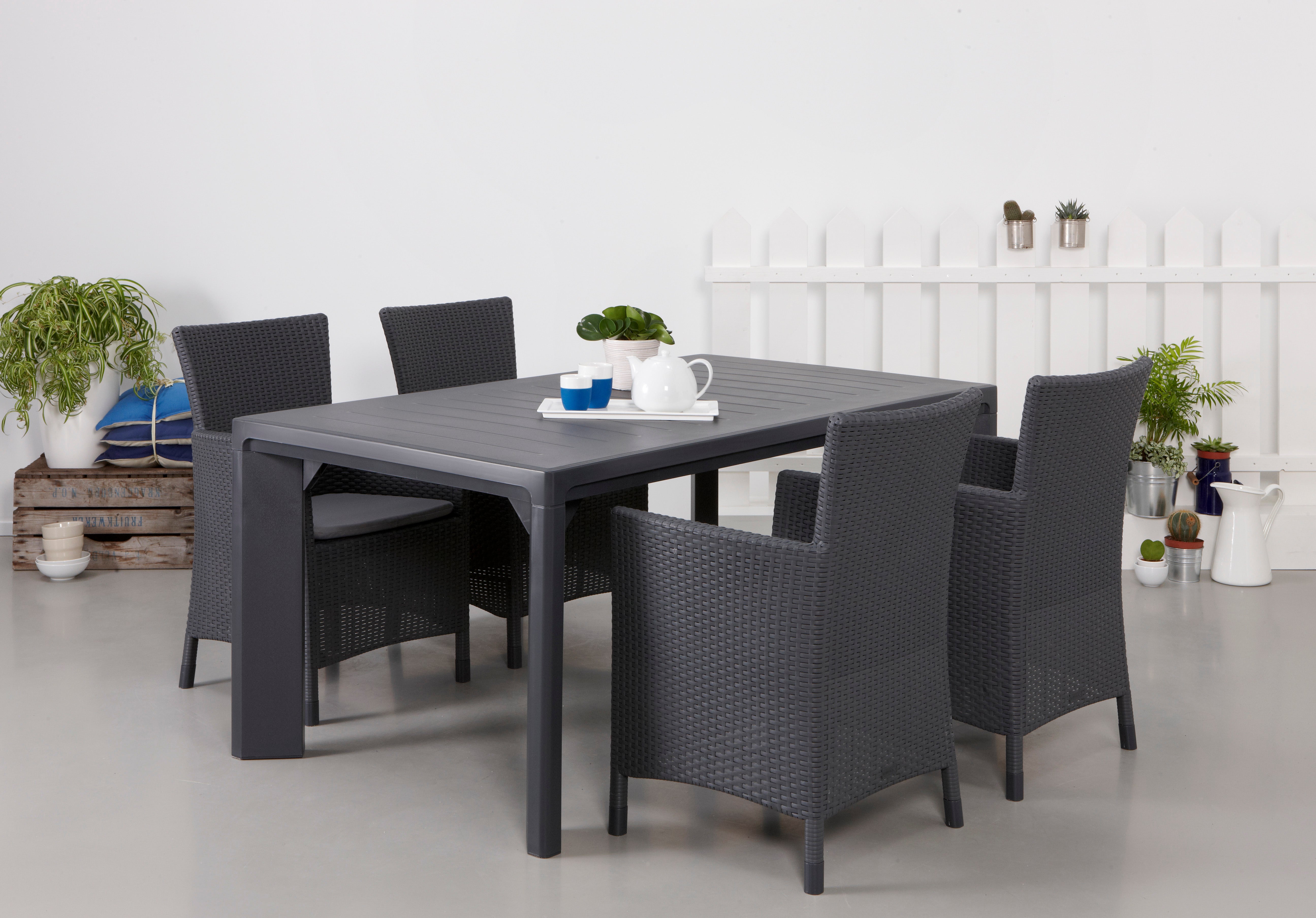 Fauteuil de jardin Rosario - Anthracite - KETER - 4