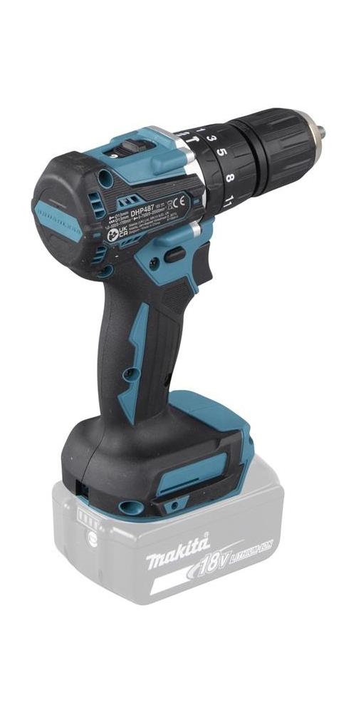 Perceuse à percussion 18V Li-Ion LXT (Machine seule) - MAKITA DHP487Z - 4