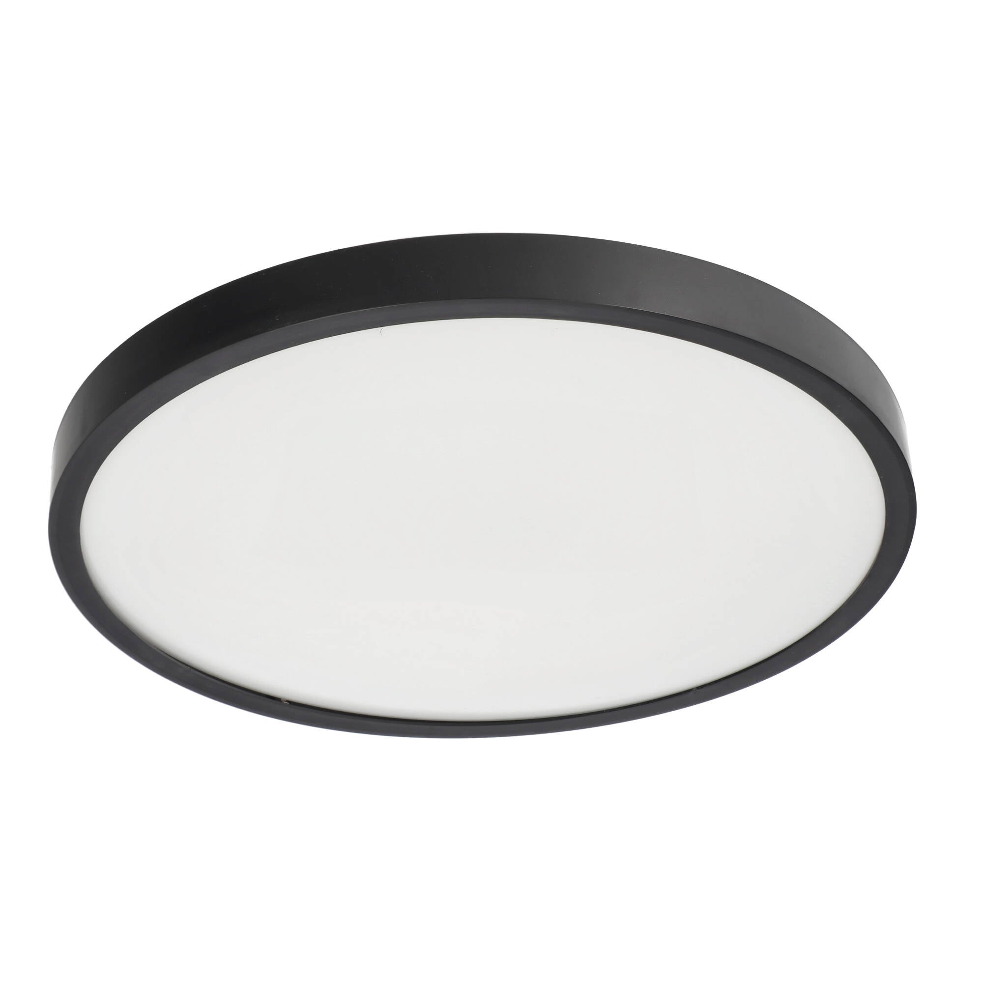 Plafon LED PERETI 24W czarny pierścień 35cm, 3000K barwa ciepła, 2400lm, IP44, 220-240V EDO SOLUTIONS