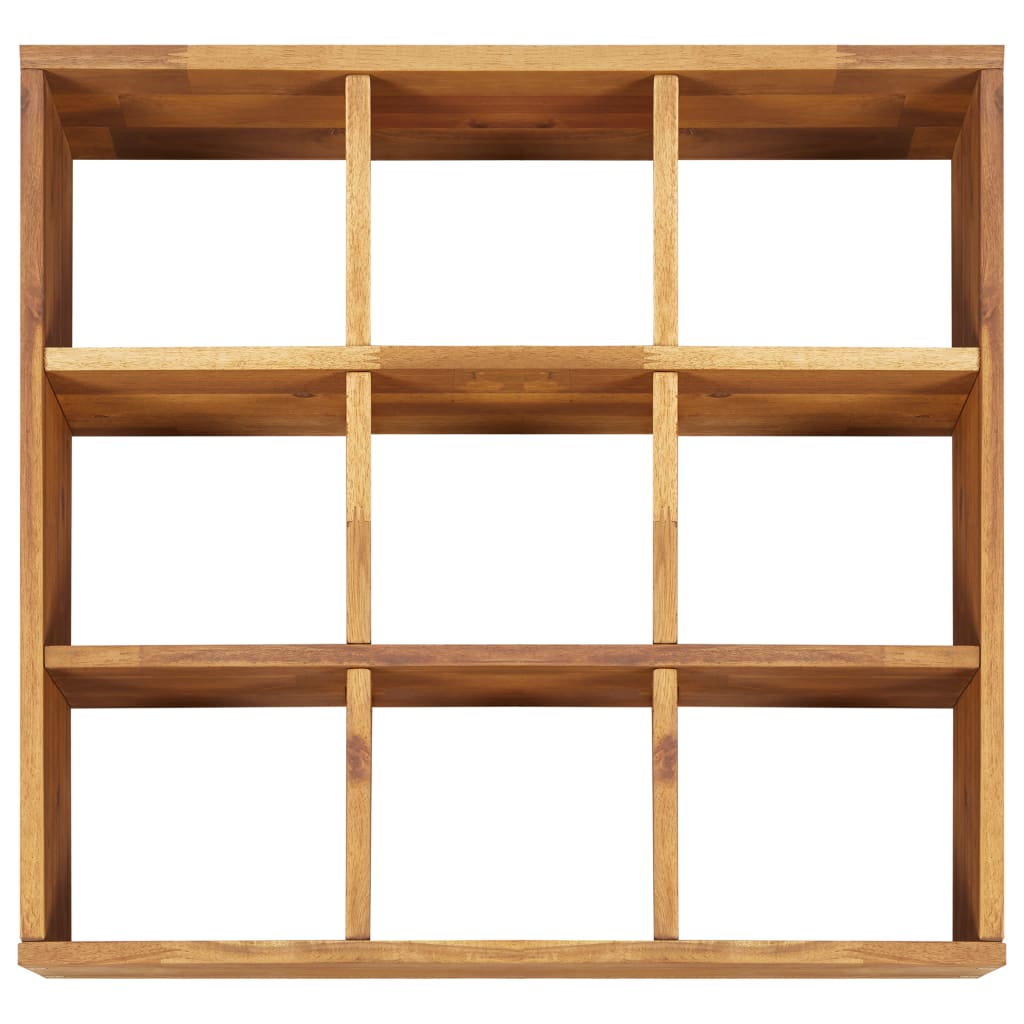 Fioriera rialzata piante fiori giardino erbe aromatiche legno massello di acacia 60 x 60 x 15 cm 02_00013 02_0001328 - 3