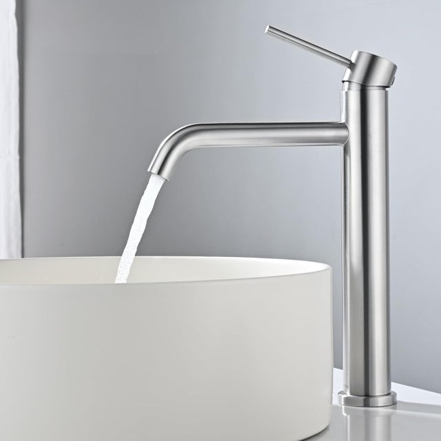 Jabbol Rubinetto Per Lavabo Da Bagno - Modello 8804BG, Design Elegante, Facile Installazione