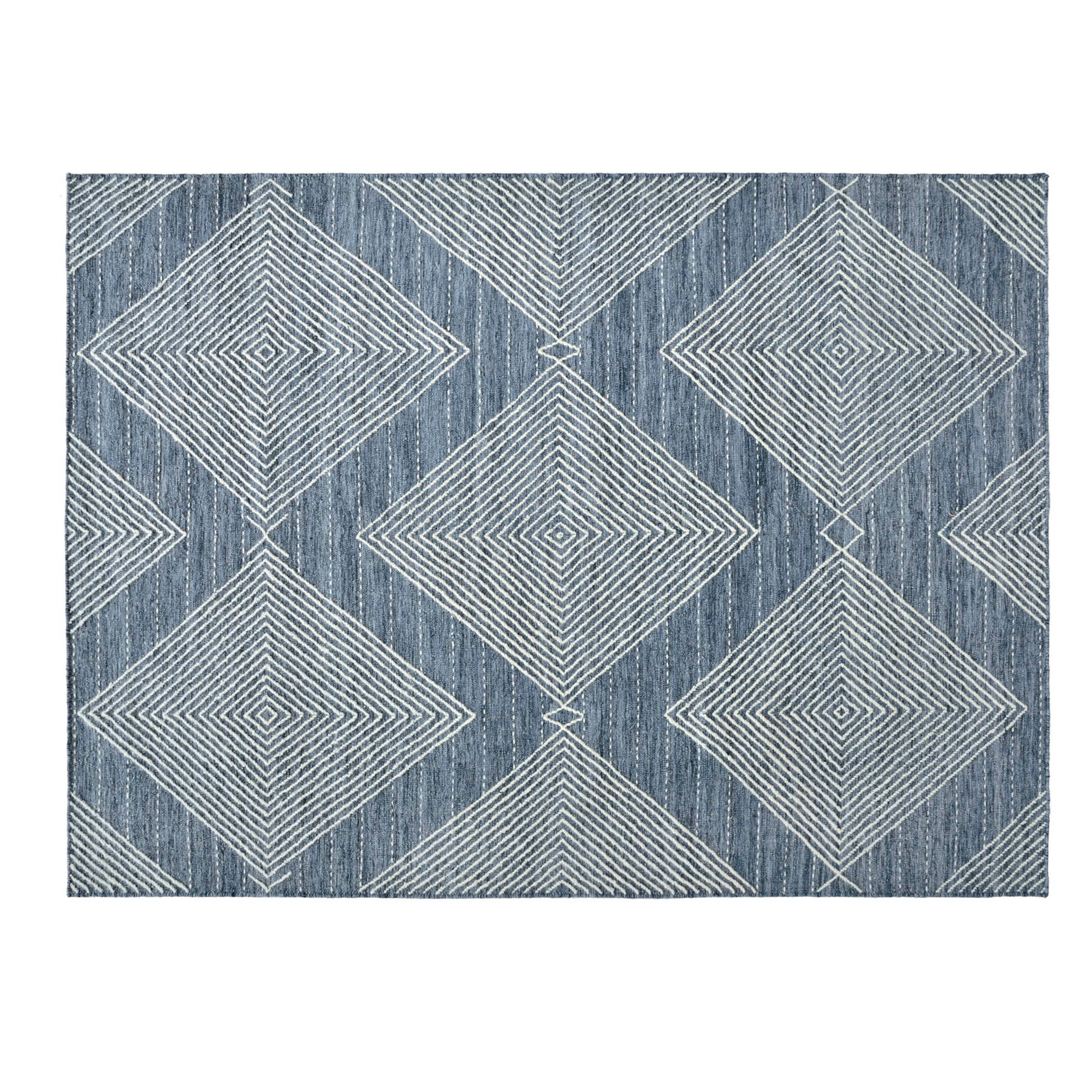 DYWAN GRANATOWY DIAMENTOWY 120X180 CM