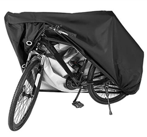 Housse De Vélo Imperméable Extra Large - Protection Anti-Pluie Anti-Poussière UV Pour Vélo Famille & Voyage (Noir)