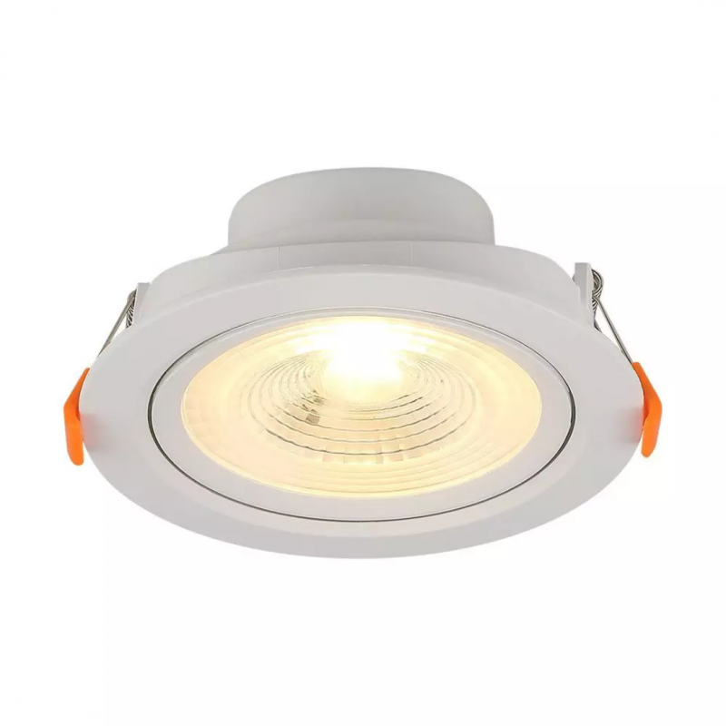 7W LED Reflector Downlight 7W Round 6400K - 3