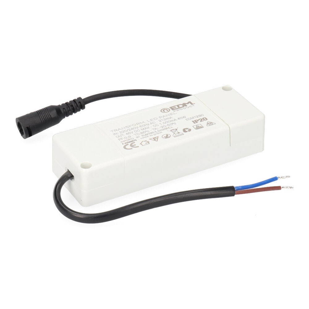 TRANSFORMADOR 45V 40W RECAMBIO PANEL 31625 31626 EDM | Leroy Merlin