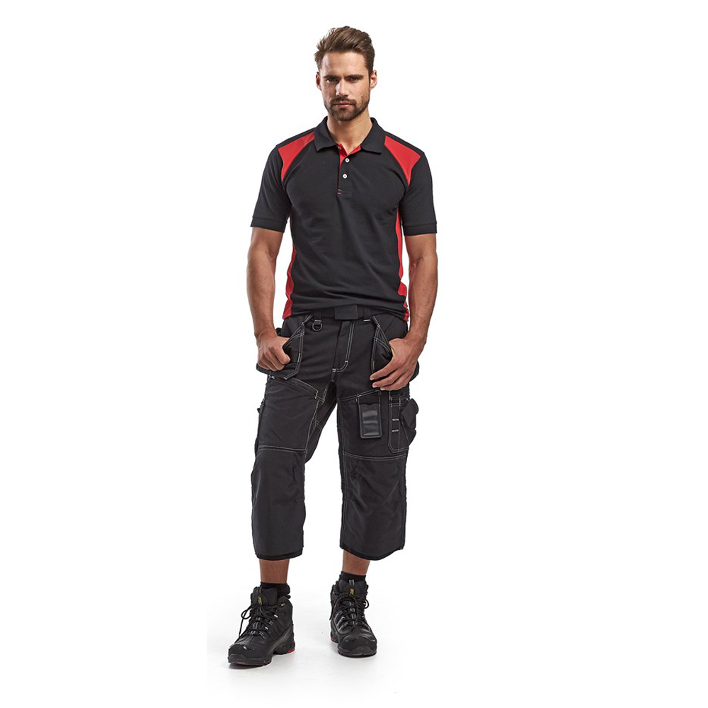 Pantacourt de travail Blaklader X1500 100% coton canvas 270g Noir 54 - 5