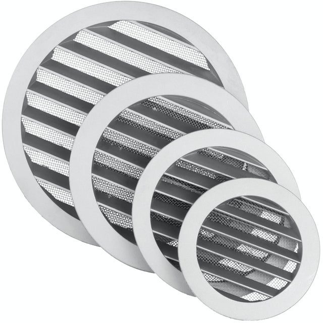 Lot De 2 Grilles D’Aération Aluminium Doré – 40 X 300 Mm – Pour CVC