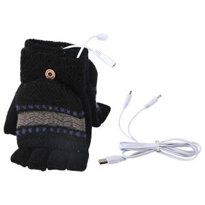 Guanti Gripper Senza Dita Neri Guanti Mezze Dita Caldi Invernali Guanti da Guida Unisex Antiscivolo all'Aperto per Donna Uomo Guanti Gripper Senza Dita Neri Guanti Mezze Dita Caldi Invernali Guanti da Guida Unisex Antiscivolo all'Aperto per Donna Uomo