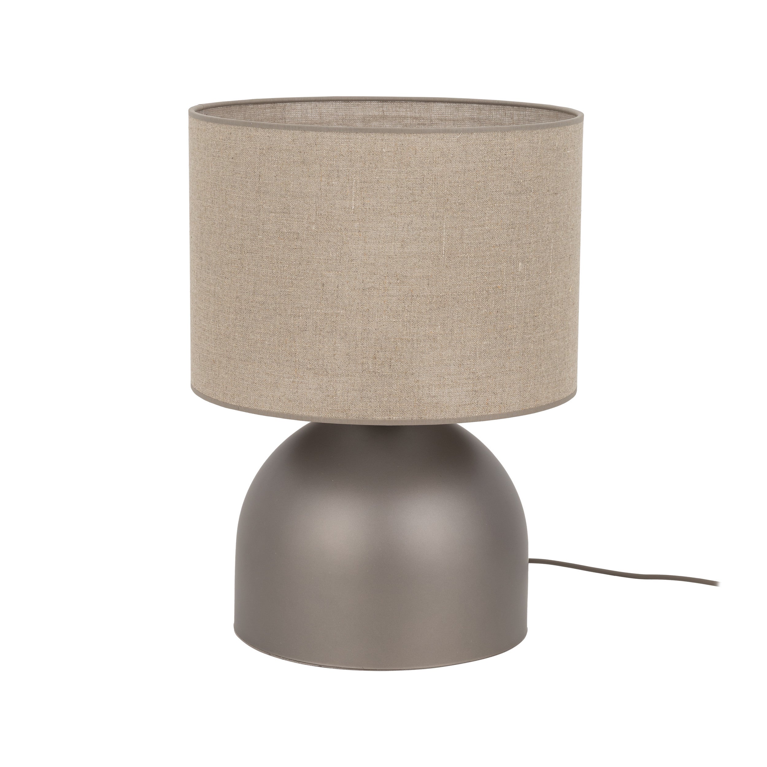 Brązowa Lampa Stołowa Tk Lighting Tami Tytan Nocna 1Xe27
