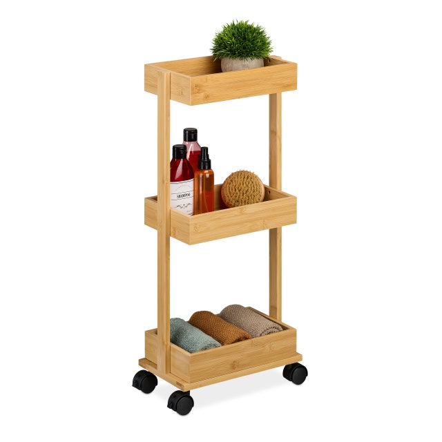 Primo Supply - Carrello Portautensili Multiuso Con Ruote E 2 Cassetti Scorrevoli - Professionale Per Salone, Cucina, Ufficio, Studio Medico - Arancione Tropicale