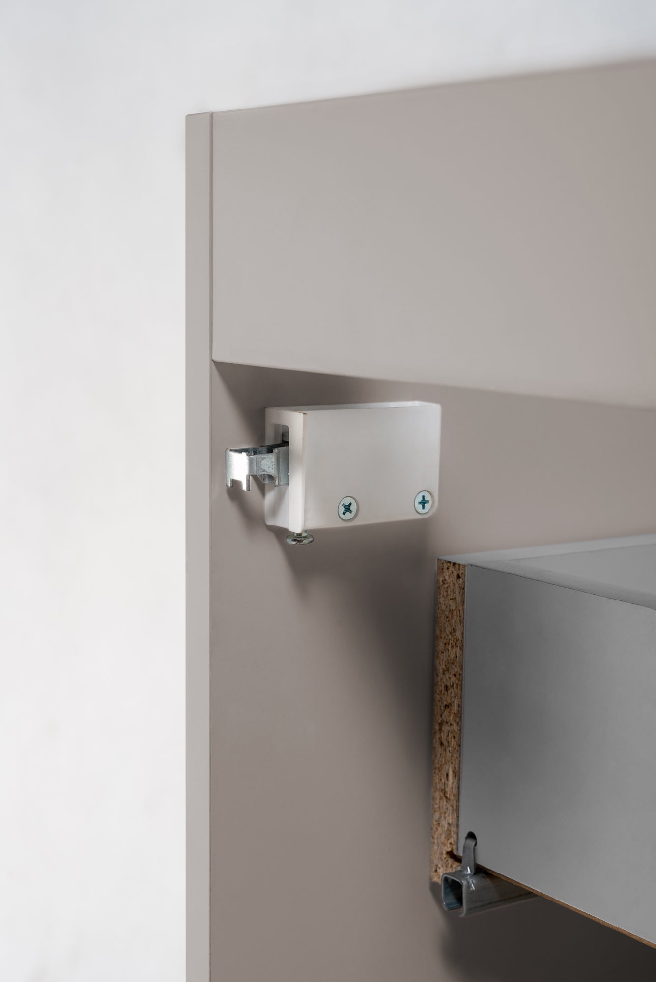 Meuble suspendu sous lavabo FLOW cachemire 80 cm - 10