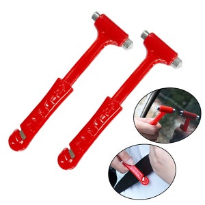 Marteau de sécurité d'urgence avec coupe-ceinture de sécurité
