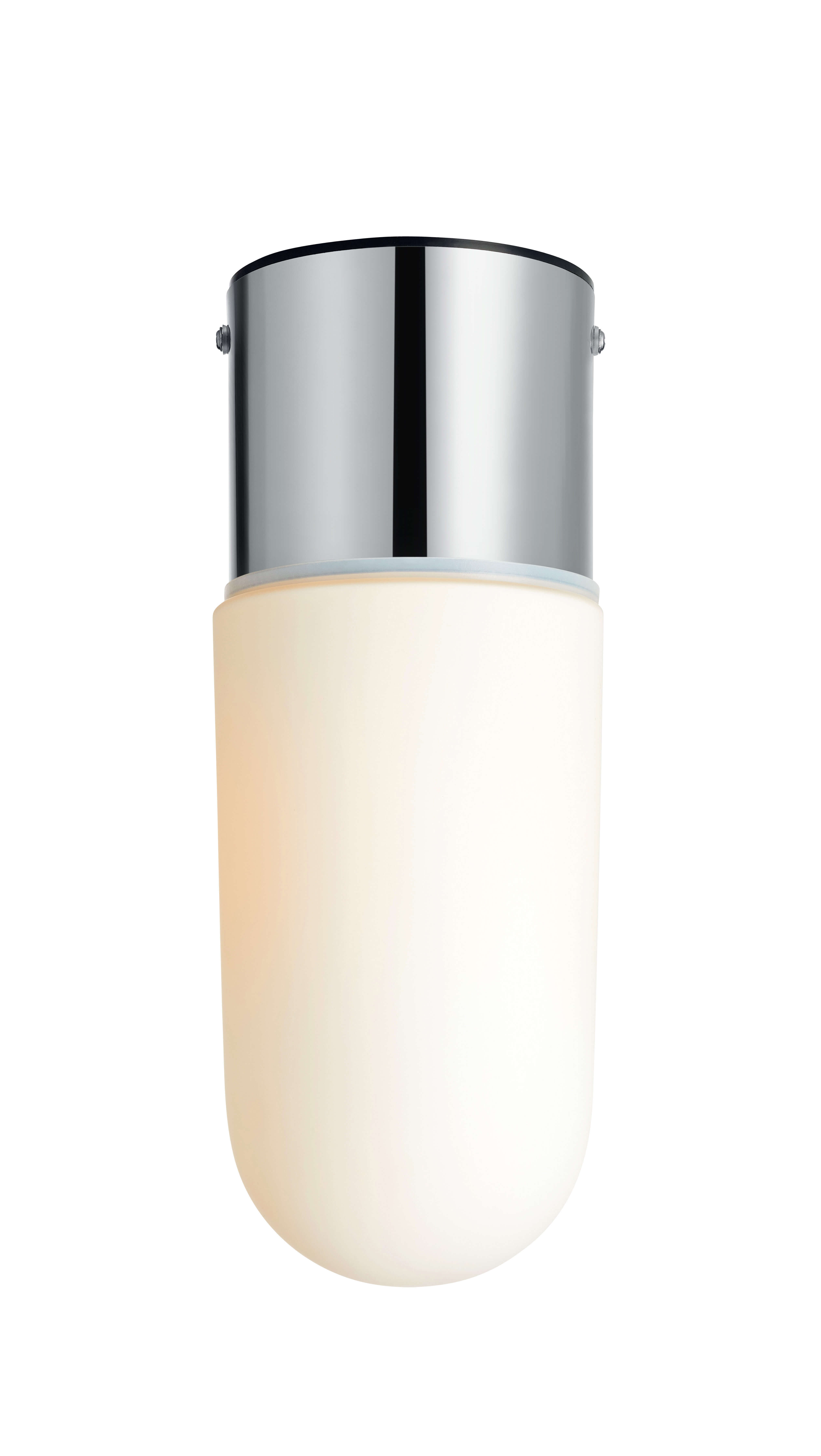 ZEN-Plafonnier de salle de bain Métal/Verre H26m - - 6