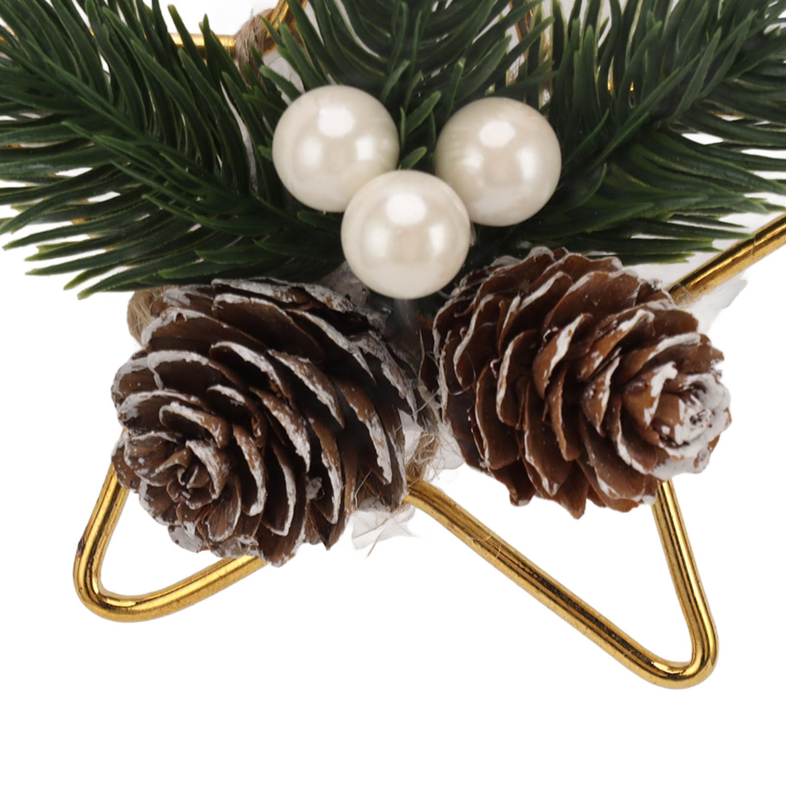 Natal pendurado grinalda decorativa artesanal única pinha decoração de parede para decorações de quarto de férias de aniversá - 8