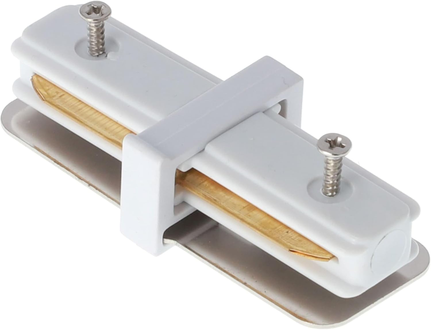 Connecteur linéaire type I monophasé guide de joint de voie COULEUR BLANC - 2