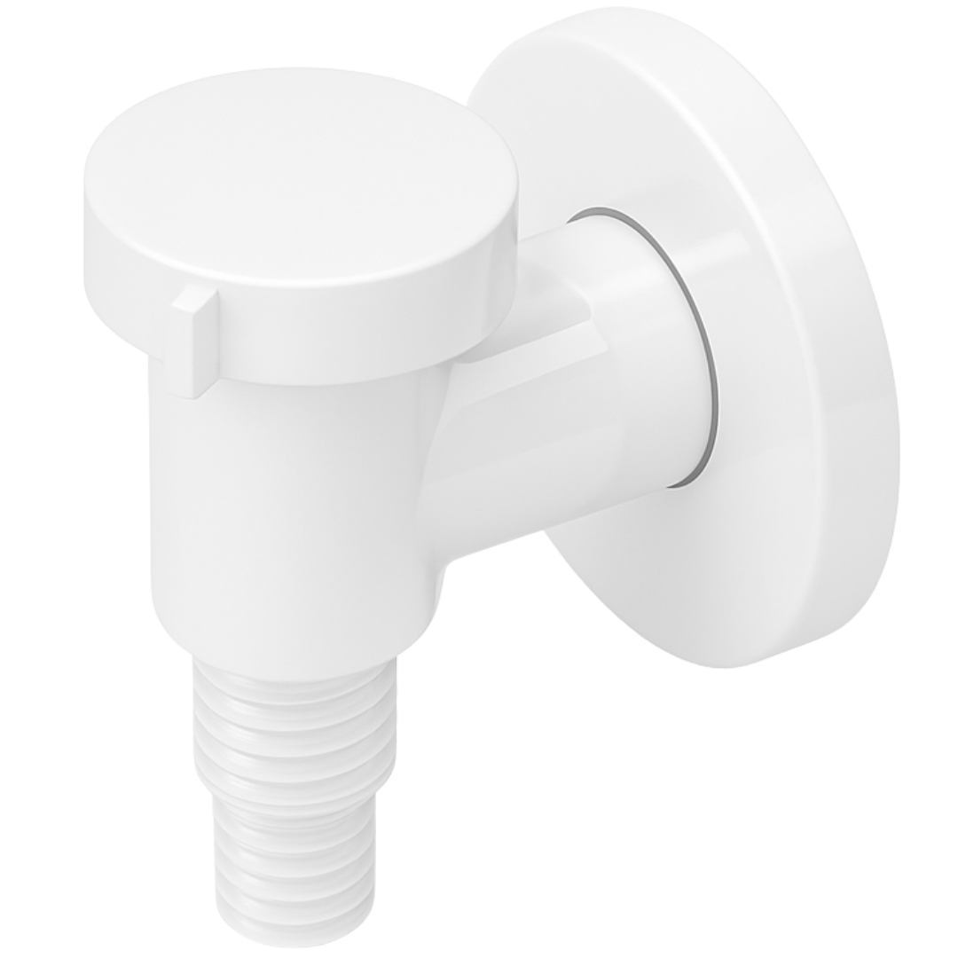 Syfon antyzapachowy kulowy AGD 18/24 mm gwint fi 32 mm biały – Merflow