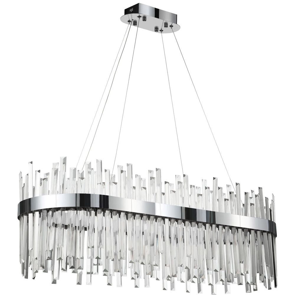 Lampa Sufitowa Wisząca Toolight App1514-Cp80 Chrom