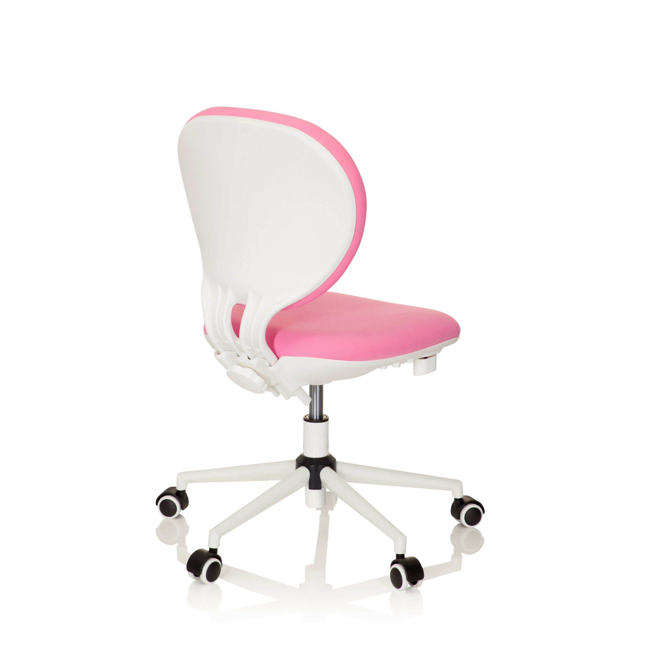 Sedia per bambini / Sedia da scrivania per bambini KID VIVO Tessuto Rosa hjh OFFICE - 7