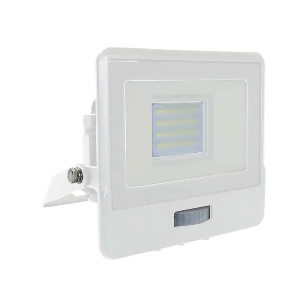 Reflektor LED Samsung Chip 20 W z czujnikiem ruchu PIR, barwa biała, 6500 K, IP65