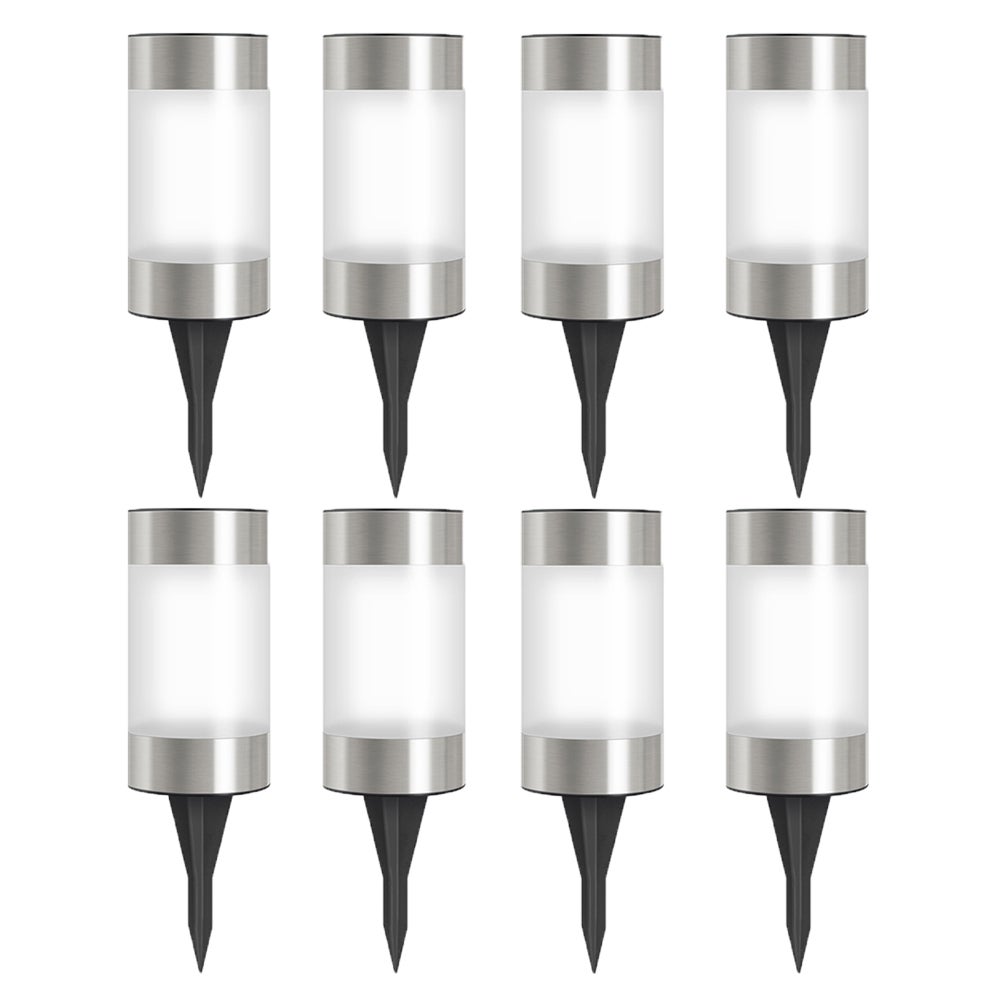 LED owych lamp solarnych zewnętrzne lampy solarne wodoodporne lampy trawnikowe do ścieżki patio ogrodu ganku schodów ulicy dekoracja krajobrazu