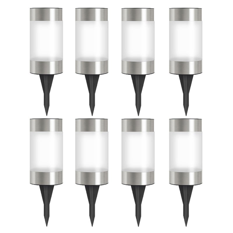 LED owych lamp solarnych zewnętrzne lampy solarne wodoodporne lampy trawnikowe do ścieżki patio ogrodu ganku schodów ulicy dekoracja krajobrazu