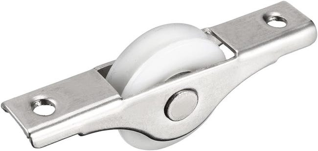 Bulevisiter Roulette De Porte Coulissante En Bois Ancien - Poulie Nylon Résistante Pour Armoire Et Porte Traditionnelle