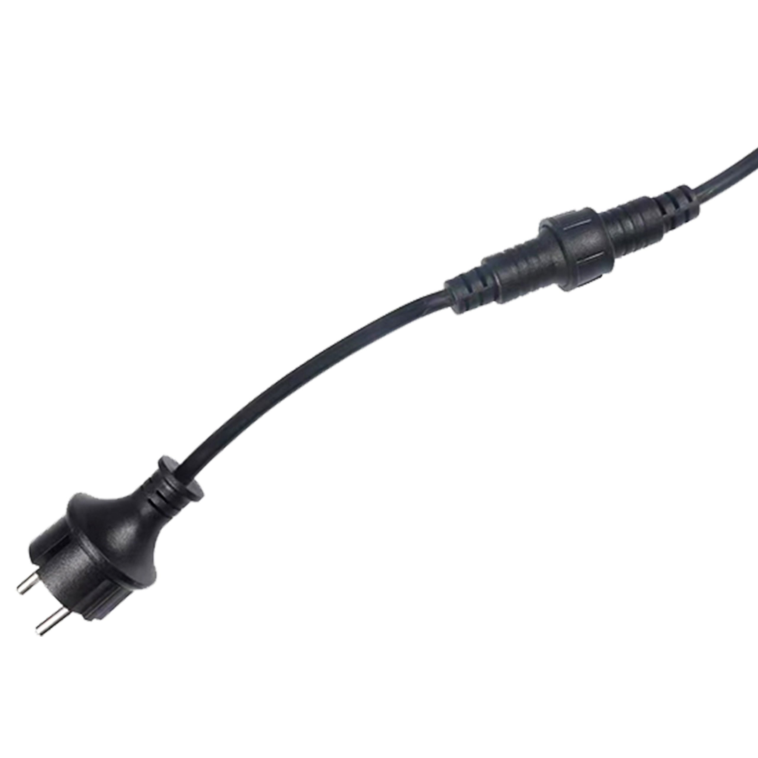 Girlanda ogrodowa świetlna LED 10m 10x E27 IP44 2700K ciepła biel dekoracja oświetlenie XUDO - 2