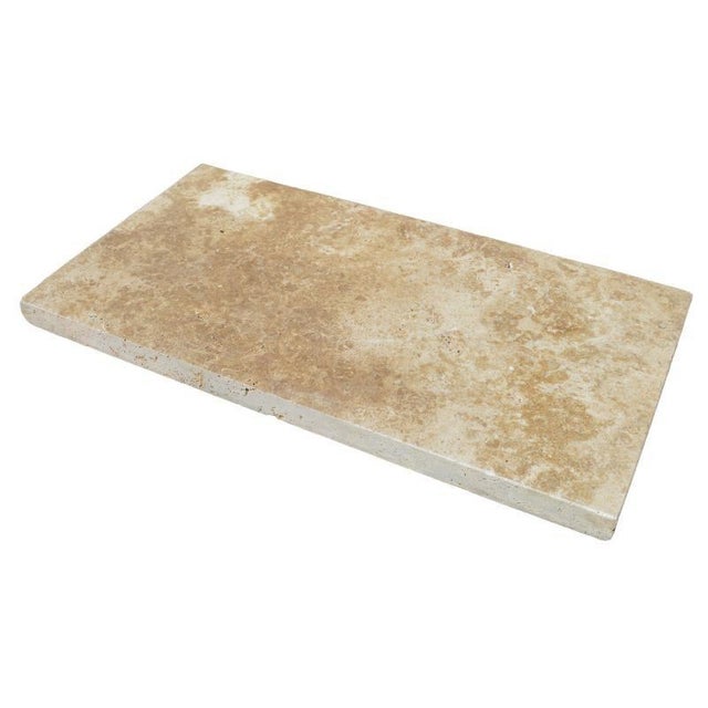 Pas japonais Travertin Rustic finition Modern Finish - 3 cm - 61 x 33 cm