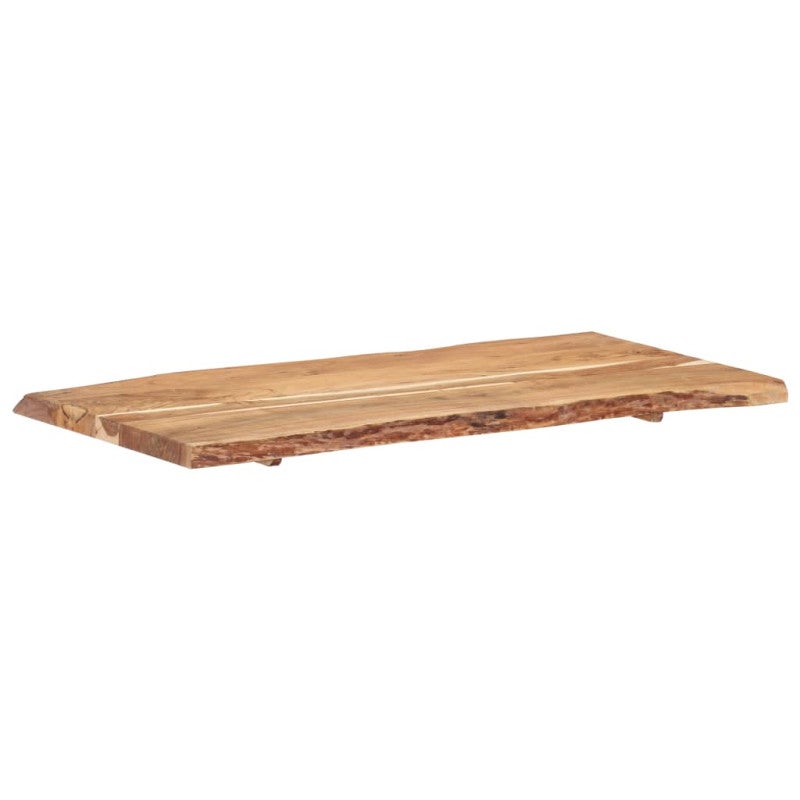 Dessus de table Bois d'acacia massiccio 118x(50-60)x3,8 cm - 6