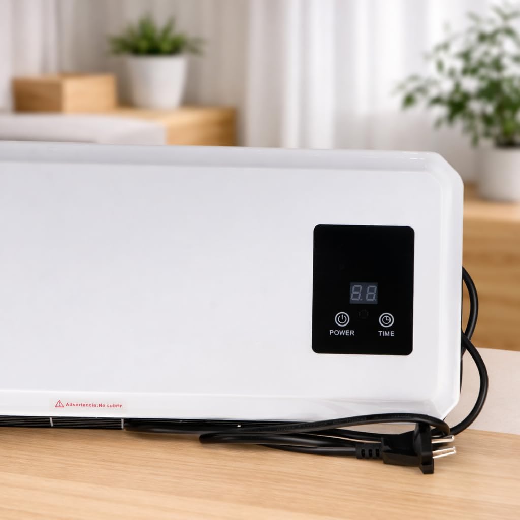 Calefactor Split Électrico de Pared Muro 2000W IPX2, ILUMINASHOP - 8