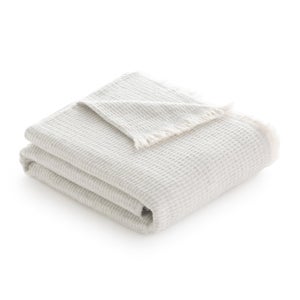 SETEX Coperta Morbida In Cotone, 200x150 Cm, Arancione, Prodotta In Germania, Lavabile In Lavatrice - copertina