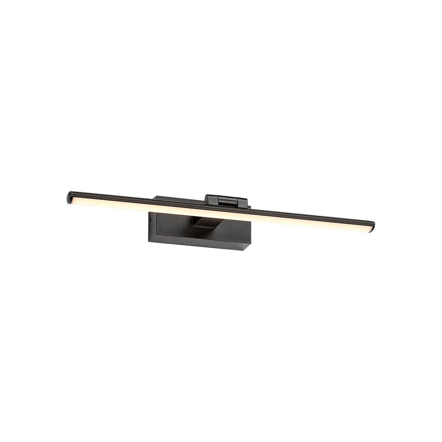 Kinkiet ścienny Gaten czarno-biały LED 8W 3000K 420lm galeryjka wym: 15,5 x 45 x 15 cm metal IP20 Rabalux