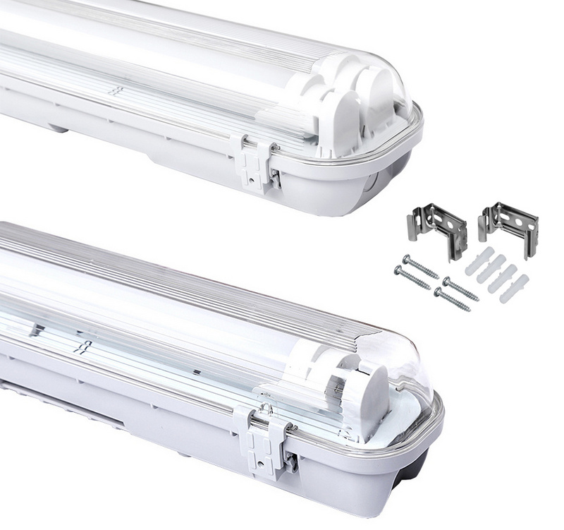 Luce LED Per Ambienti Umidi 120 Cm, 1 Tubo Da Officina Da 18 W LED - Foto 7