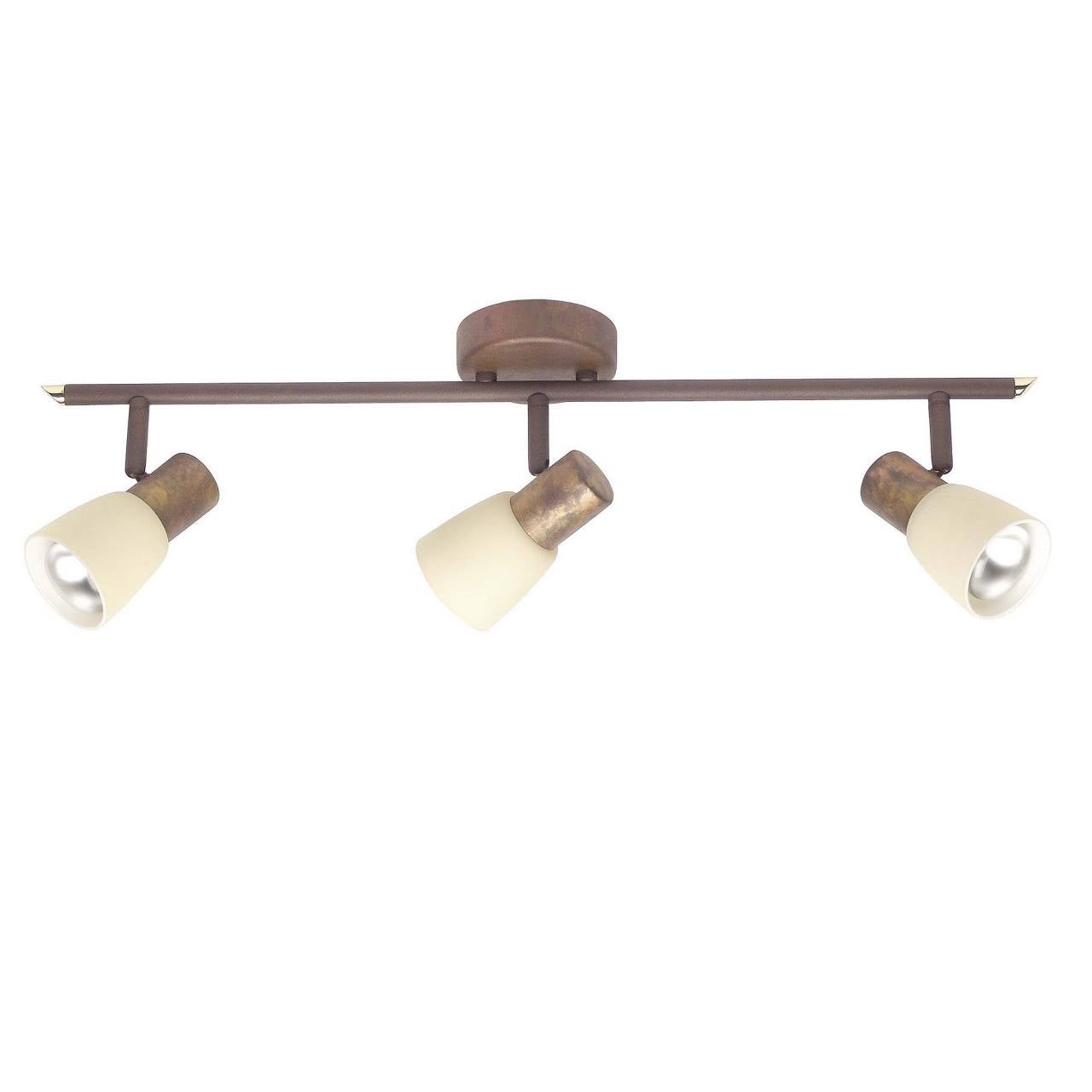 BRILLIANT lampa Elhi spiral spot 3flg biała | 3x D45, E14, 40W, odpowiednia do lamp wiszących (brak w zestawie) | Skala A ++ do E | Obrotowe głowice