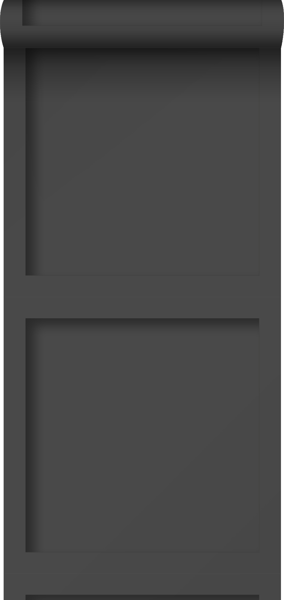 Papel pintado paneles de pared gris carbón - 50 x 900 cm - origin wallcoverings