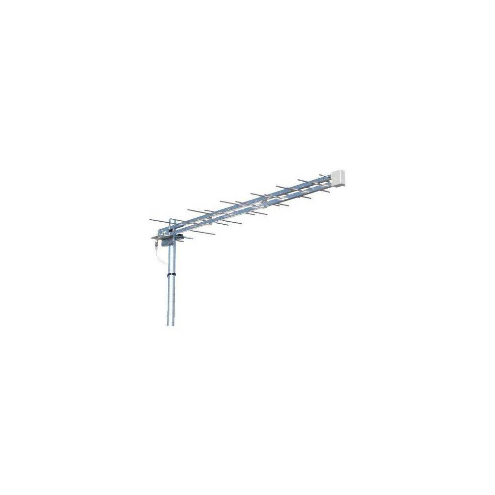 Antenna Logaritmica VHF/UHF 16 Elementi In Alluminio Anticorodal – Offel, Fabbricazione Italiana Con Attacco F - 2