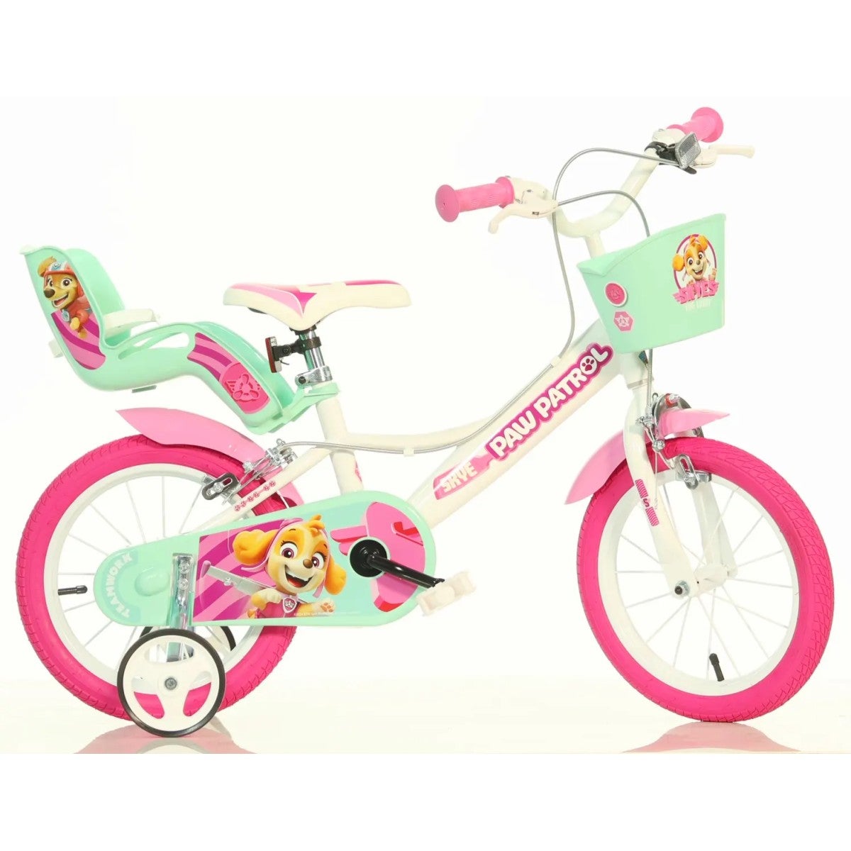 Bicicletta Paw Patrol rosa 14 - Biciclette In vendita a Firenze