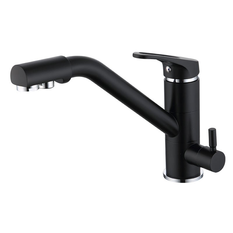 Filtro Per L'acqua A 3 Vie Per Rubinetti Da Cucina, Rubinetto Per Lavello Girevole A 360 Gradi Purificatore Per Acqua Potabile 98277582