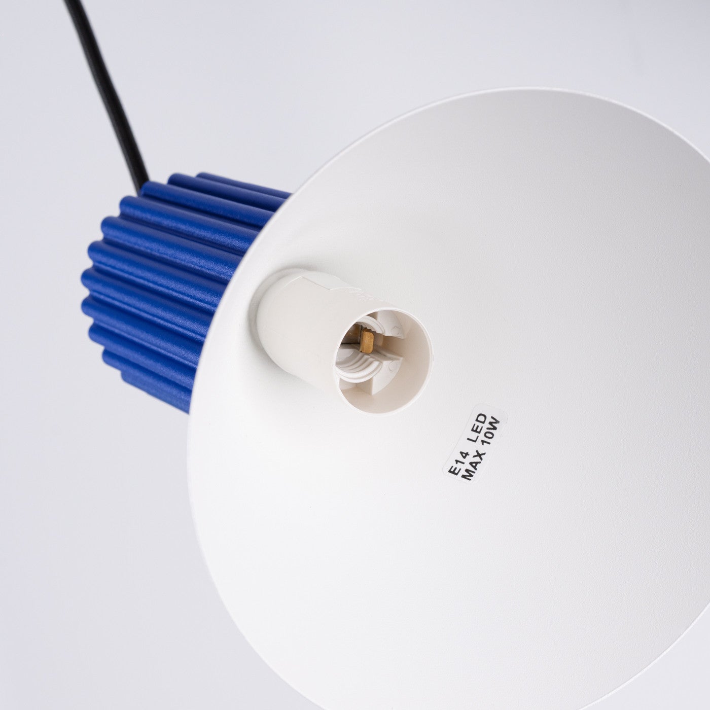 Lampa sufitowa ryflowana ESTRIA ultramaryna 3xE14x15W metal wym:120x30x30cm IP20 Sollux Lighting - 8