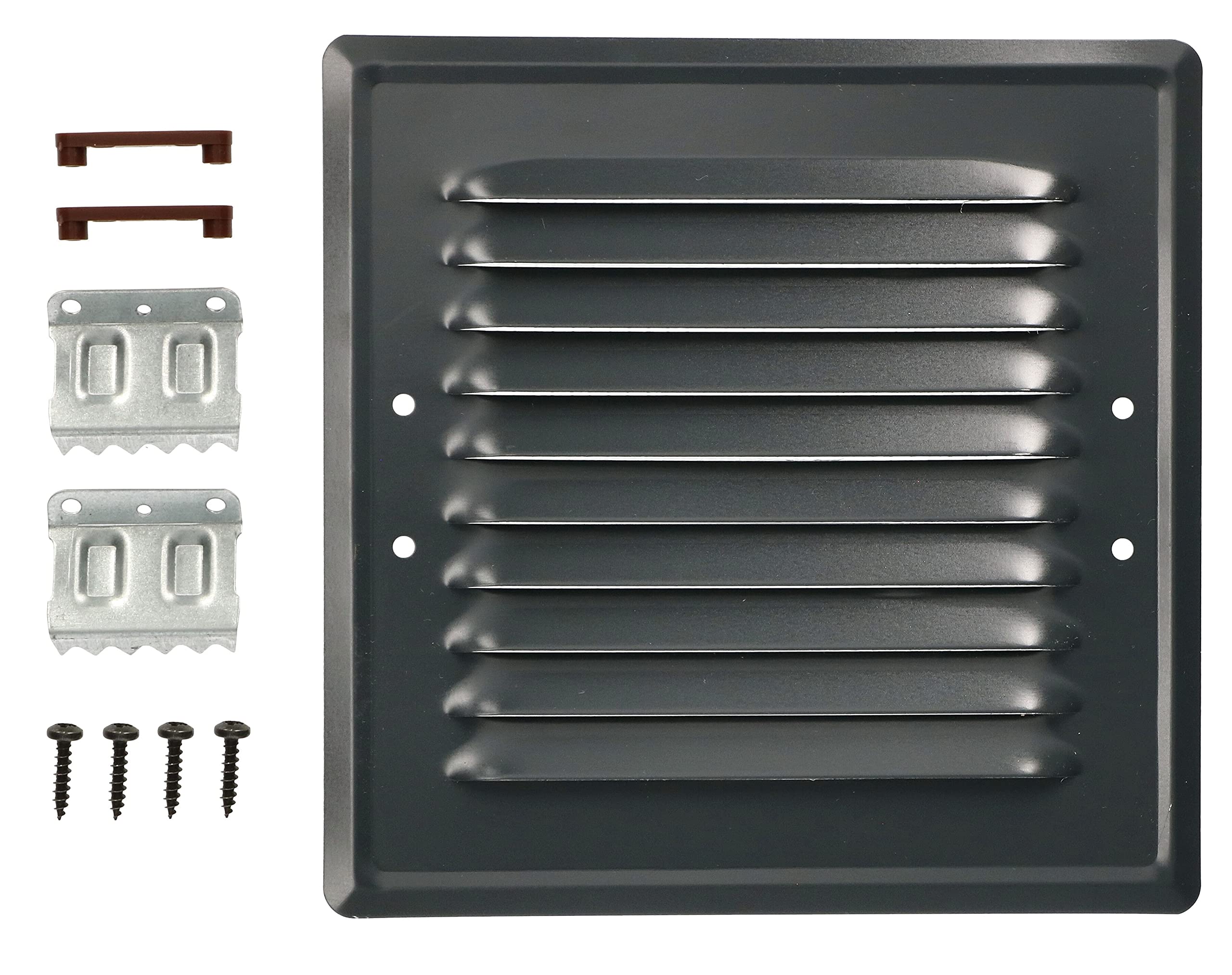 Kratka wentylacyjna kominowa metalowa 14x14 łapki - KOTARBAU - 3