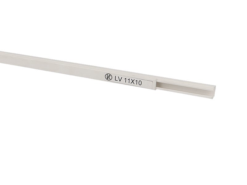 Moulure électrique KOPOS 11x10 Mm, Longueur 1,20 M – PVC Autocollant, Gaine De Câble