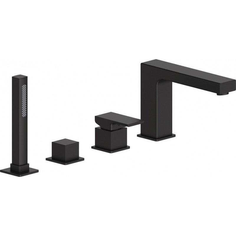 Mexen Cube bateria wannowa, czarna - 72932-70