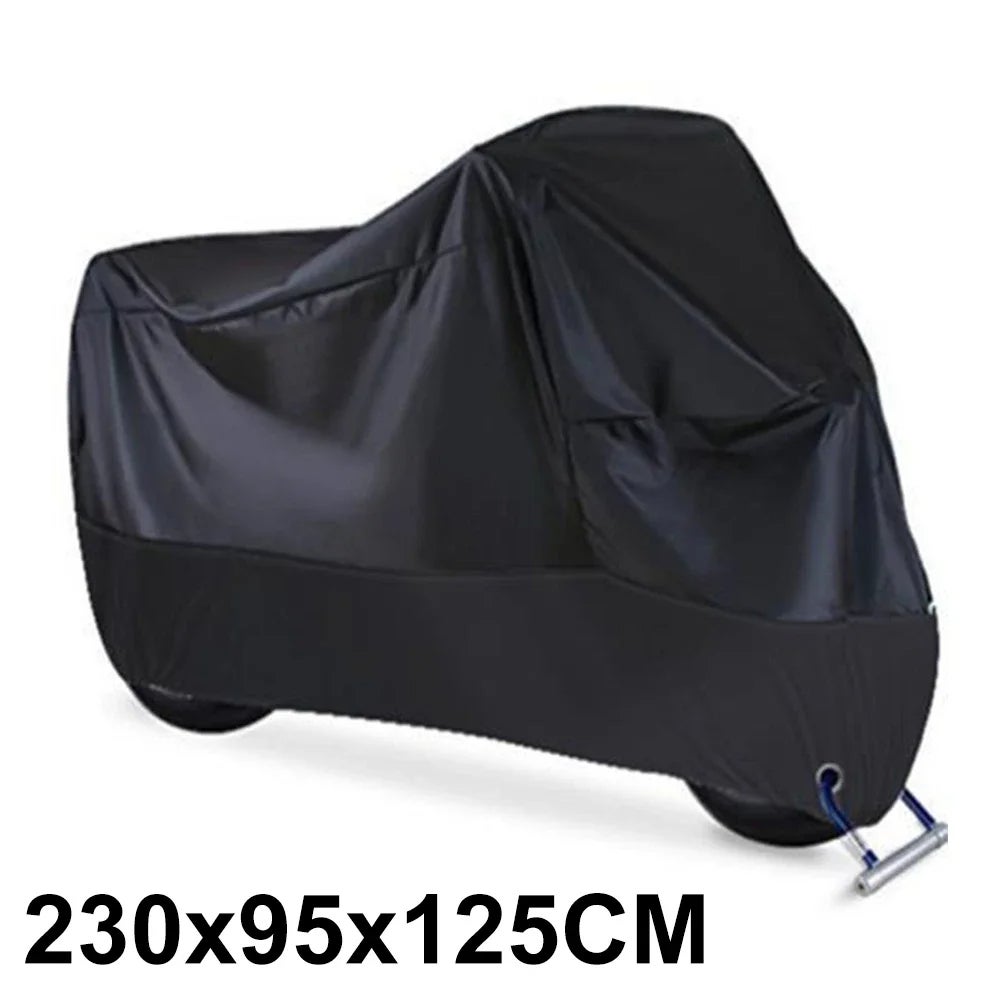 Housse Moto Étanche Extérieure et Intérieure, Scooter, Tissu Résistant à l'Usure, Protection Saisonnière Anti-poussière et Anti-UV - 2