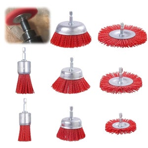 Lot De 12 Brosses Metallique Pour Perceuse, Brosse | WhichOne